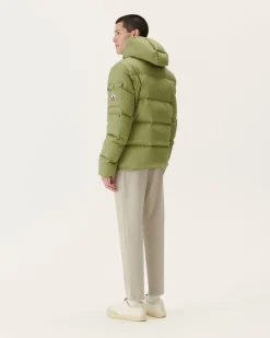 Donzen Jassen & Jacks-JOTT Doudoune A Capuche Grand Froid Kaki Clair Toledo 247 Bush