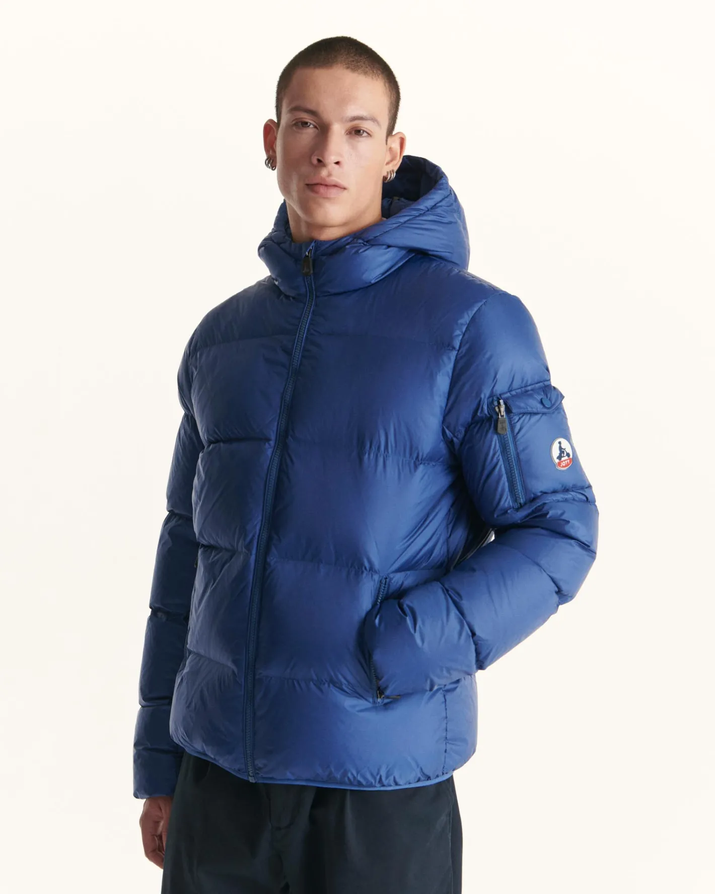 Donzen Jassen & Jacks-JOTT Doudoune A Capuche Grand Froid Dark Denim Java 195 Dark Denim