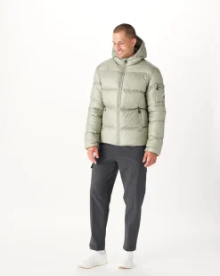 Donzen Jassen & Jacks-JOTT Doudoune A Capuche Grand Froid Sauge Java 826 Sauge