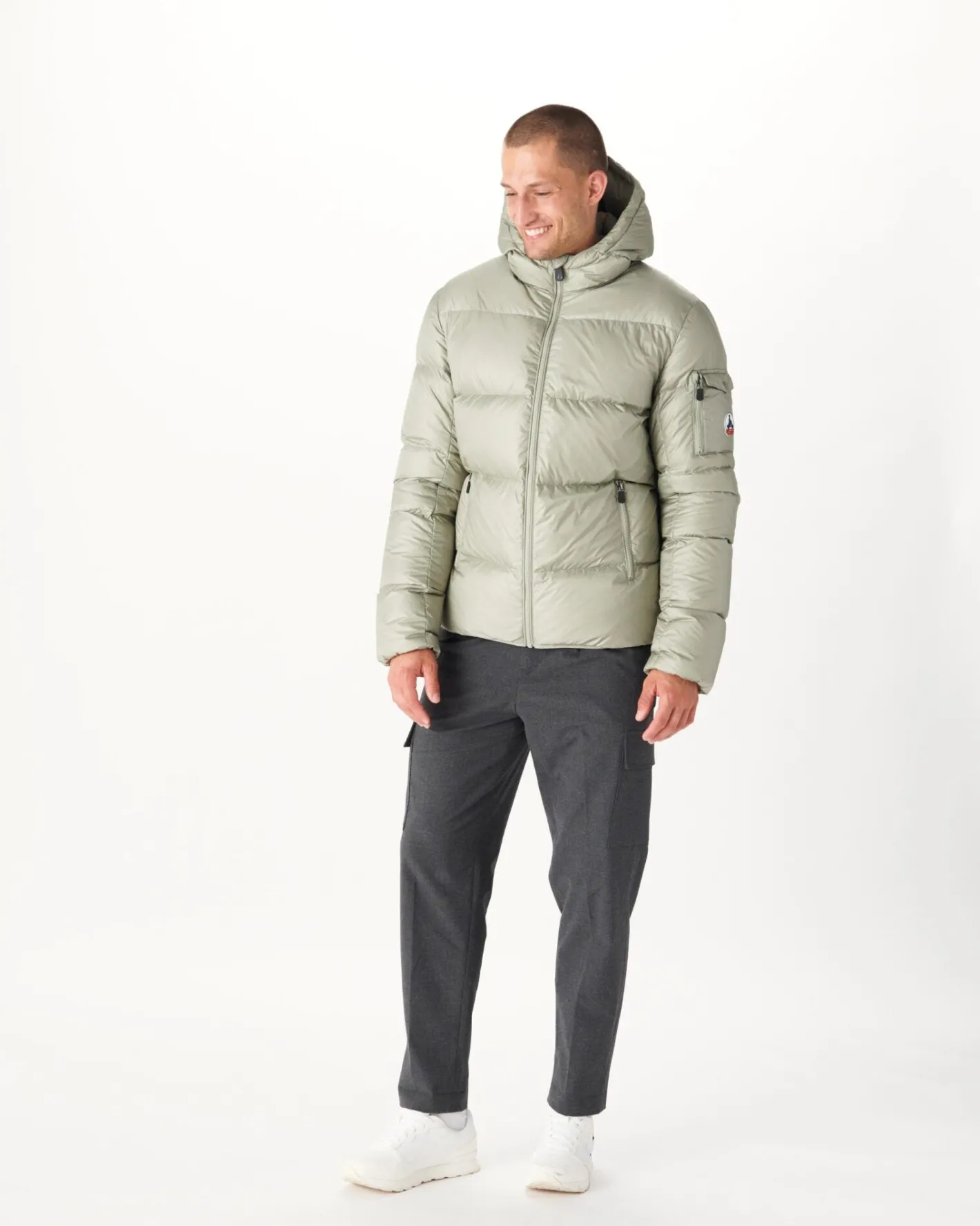 Donzen Jassen & Jacks-JOTT Doudoune A Capuche Grand Froid Sauge Java 826 Sauge