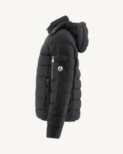 Donzen Jassen & Jacks-JOTT Doudoune A Capuche Grand Froid Noir Adrien 999 Black