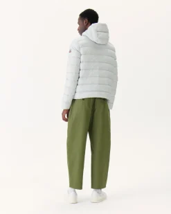Donzen Jassen & Jacks-JOTT Doudoune A Capuche Gris Clair Jorge 532 Soft Grey