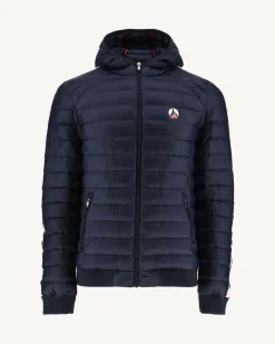 Donzen Jassen & Jacks-JOTT Doudoune A Capuche Marine Colin 104 Marine