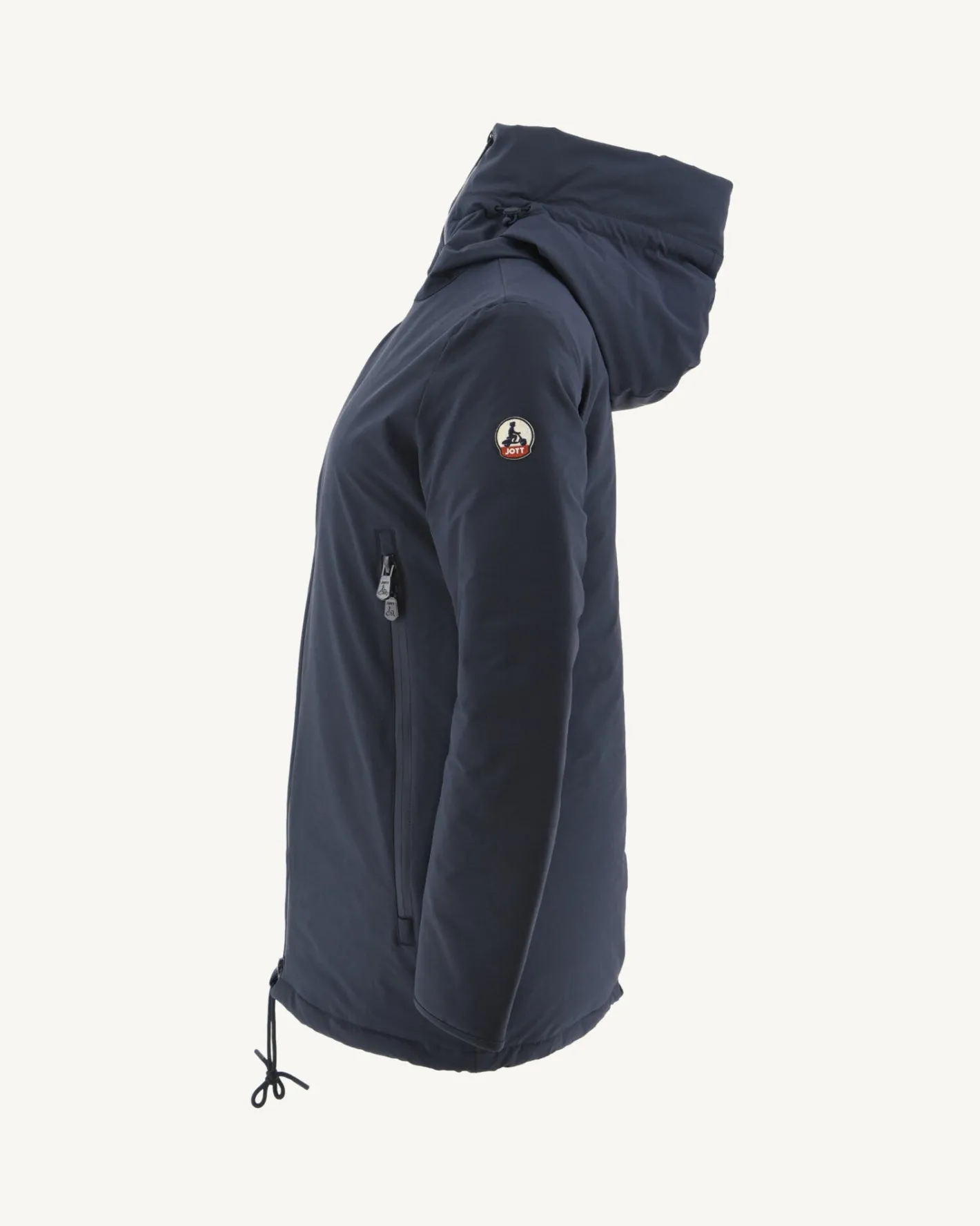 Donzen Jassen & Jacks-JOTT Doudoune A Capuche Marine Siberie 104 Marine