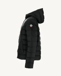 Donzen Jassen & Jacks-JOTT Doudoune A Capuche Noir Jorge 999 Black