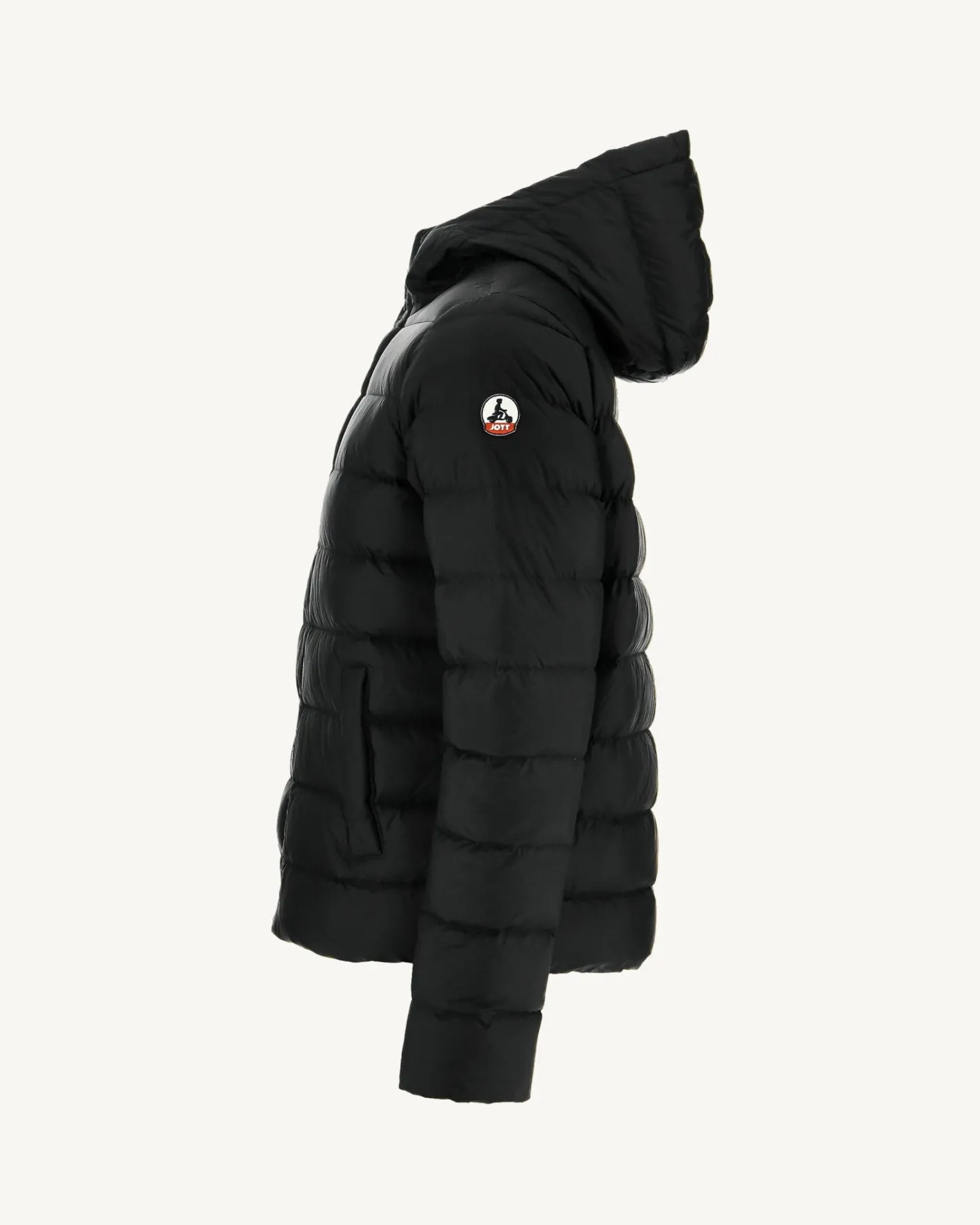 Donzen Jassen & Jacks-JOTT Doudoune A Capuche Noir Jorge 999 Black