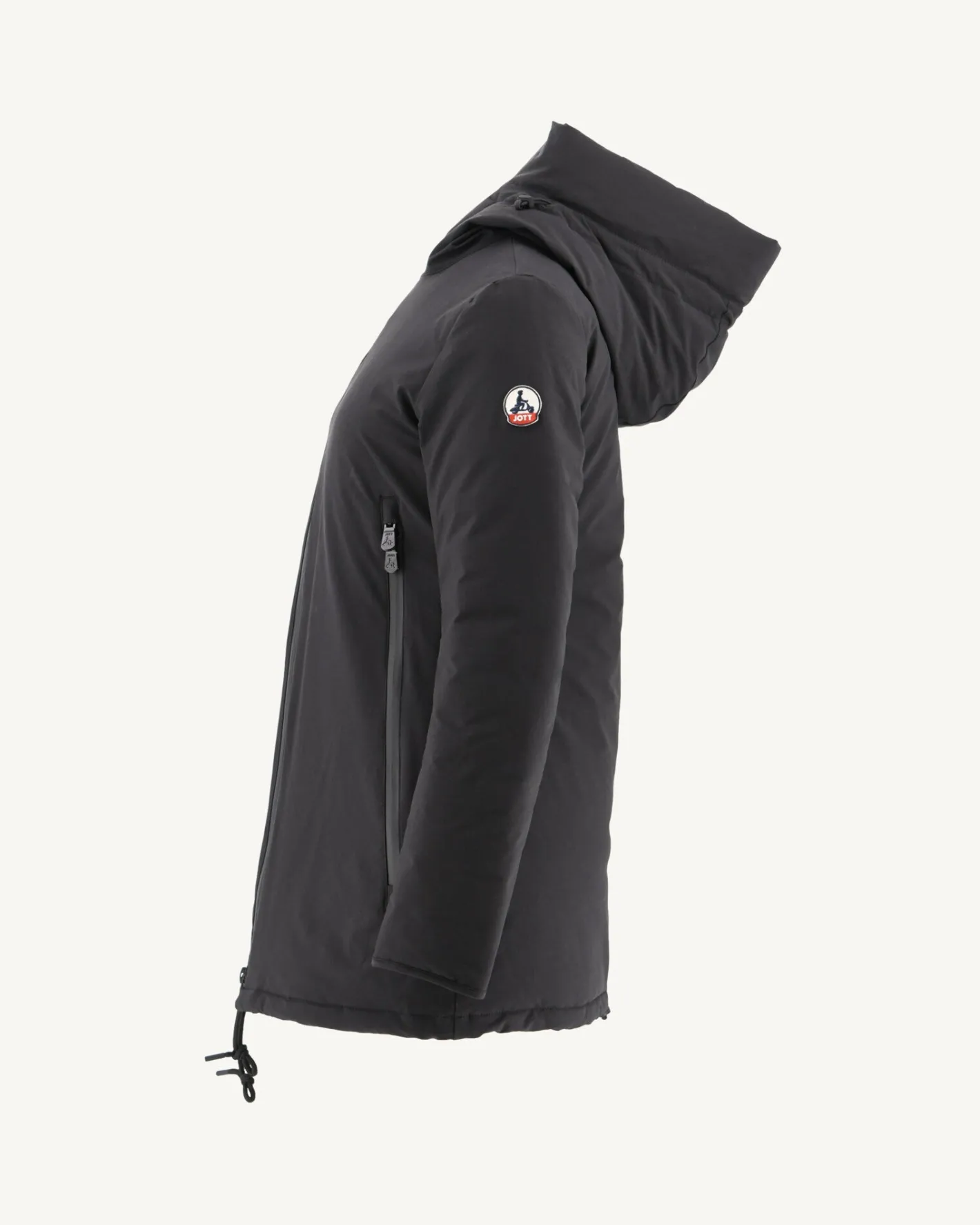 Donzen Jassen & Jacks-JOTT Doudoune A Capuche Noir Siberie 999 Black