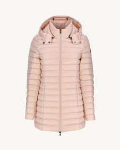 Donzen Jassen & Jacks-JOTT Doudoune A Capuche Rose Pale Nour 471 Rose Pale