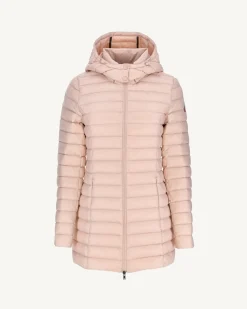 Donzen Jassen & Jacks-JOTT Doudoune A Capuche Rose Pale Nour 471 Rose Pale