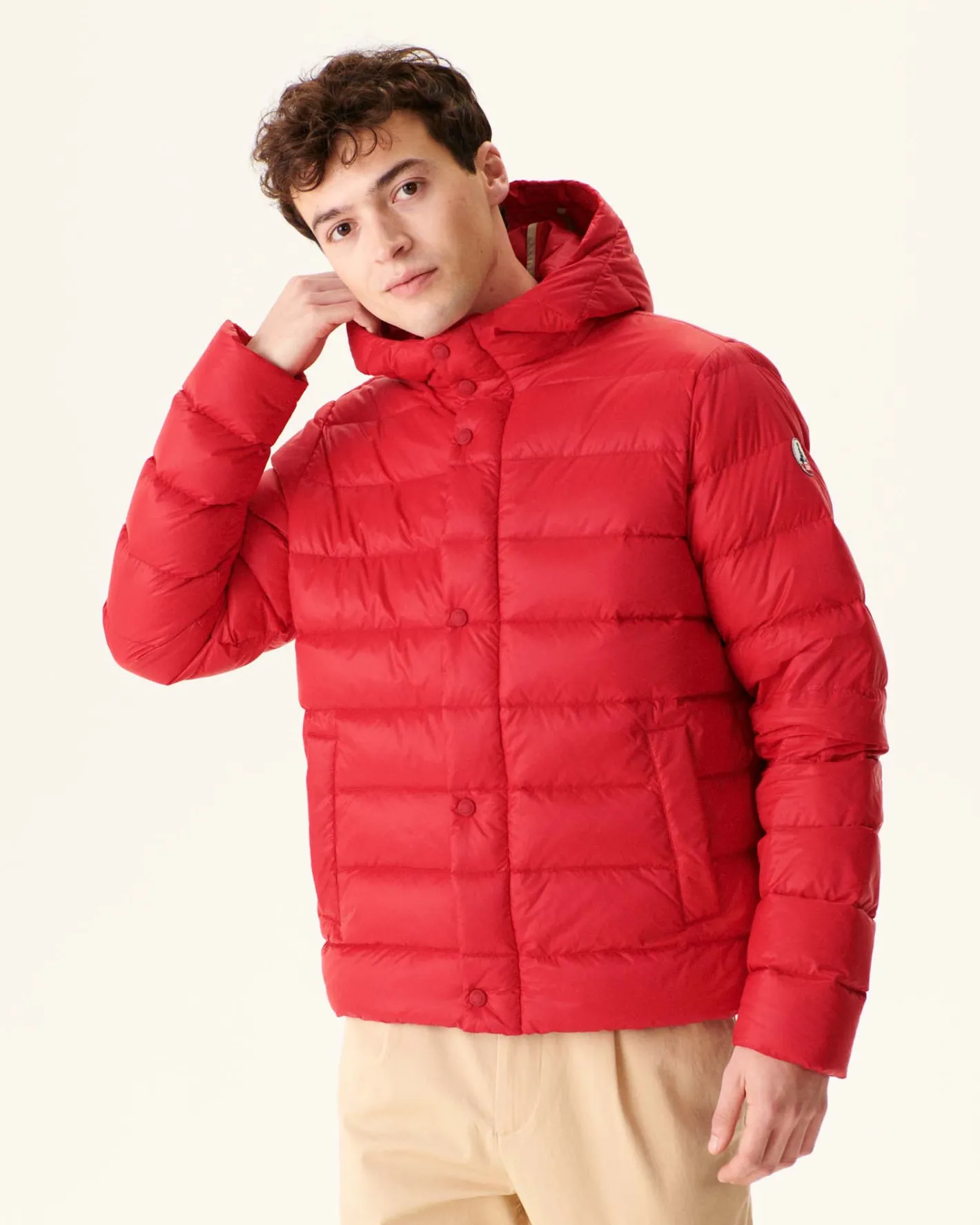 Donzen Jassen & Jacks-JOTT Doudoune A Capuche Rouge Jorge 300 Red