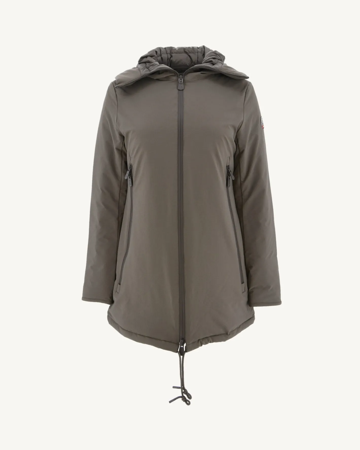 Donzen Jassen & Jacks-JOTT Doudoune A Capuche Taupe Siberie 808 Taupe