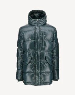 Donzen Jassen & Jacks-JOTT Doudoune A Capuche Vert Fonce Claus 203 Vert Fonce