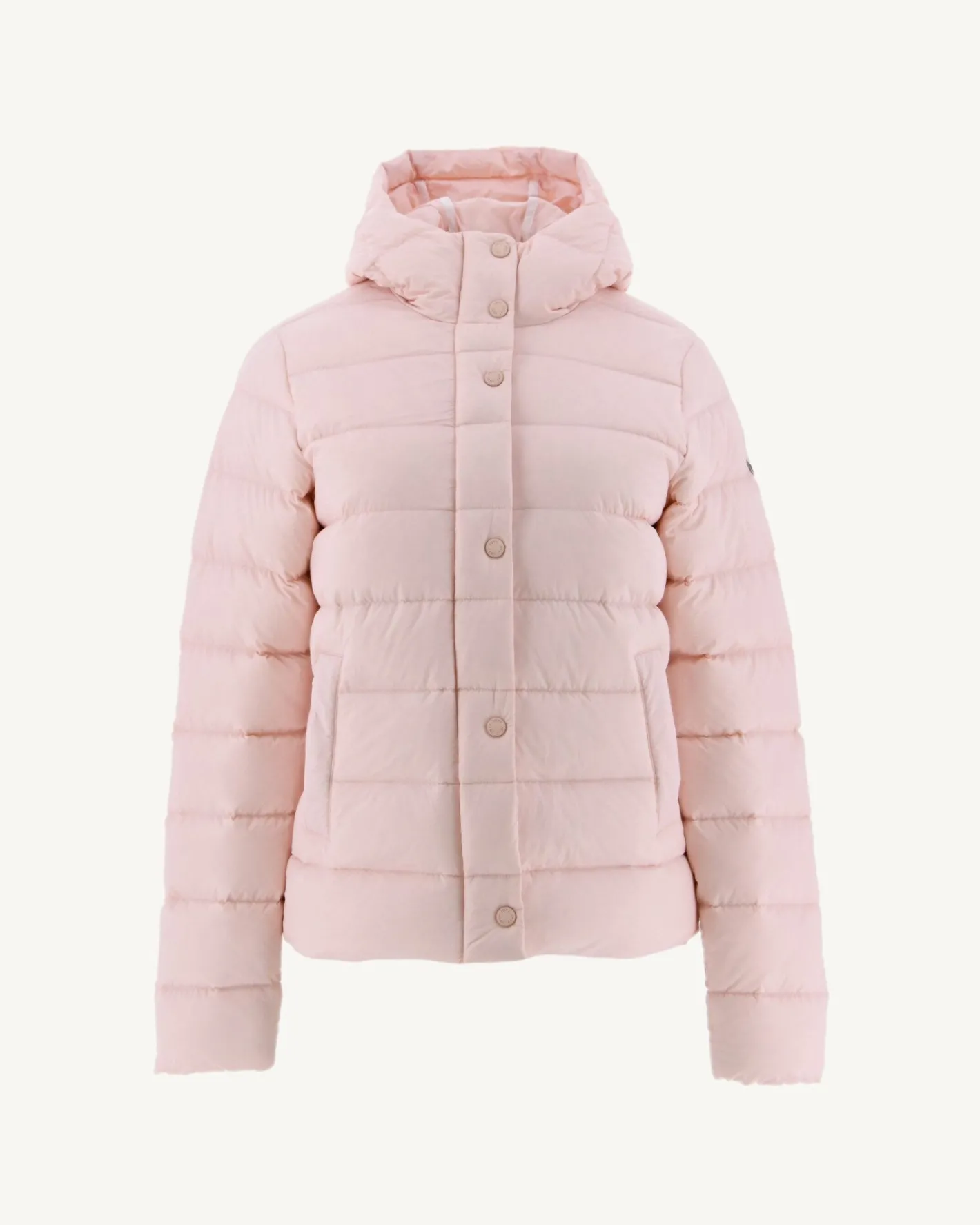 Donzen Jassen & Jacks-JOTT Doudoune Droite A Capuche Rose Clair Jane 463 Soft Pink