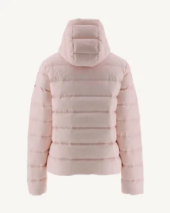 Donzen Jassen & Jacks-JOTT Doudoune Droite A Capuche Rose Clair Jane 463 Soft Pink
