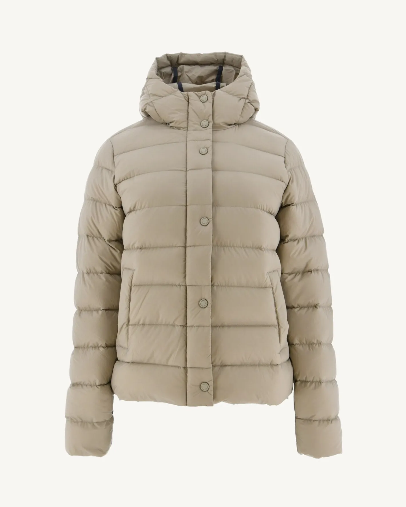 Donzen Jassen & Jacks-JOTT Doudoune Droite A Capuche Beige Jane 804 Beige