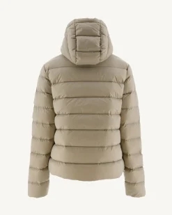 Donzen Jassen & Jacks-JOTT Doudoune Droite A Capuche Beige Jane 804 Beige