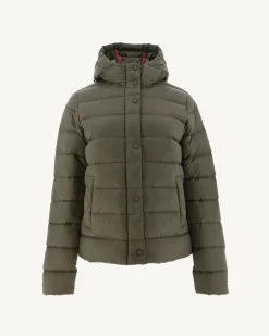 Donzen Jassen & Jacks-JOTT Doudoune Droite A Capuche Army Jane 255 Army
