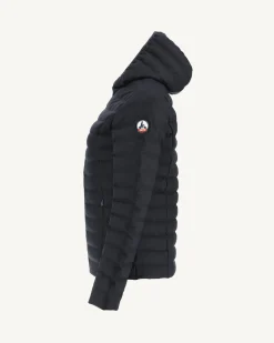 Donzen Jassen & Jacks-JOTT Doudoune En Laine A Capuche Marine Cloe 104 Marine