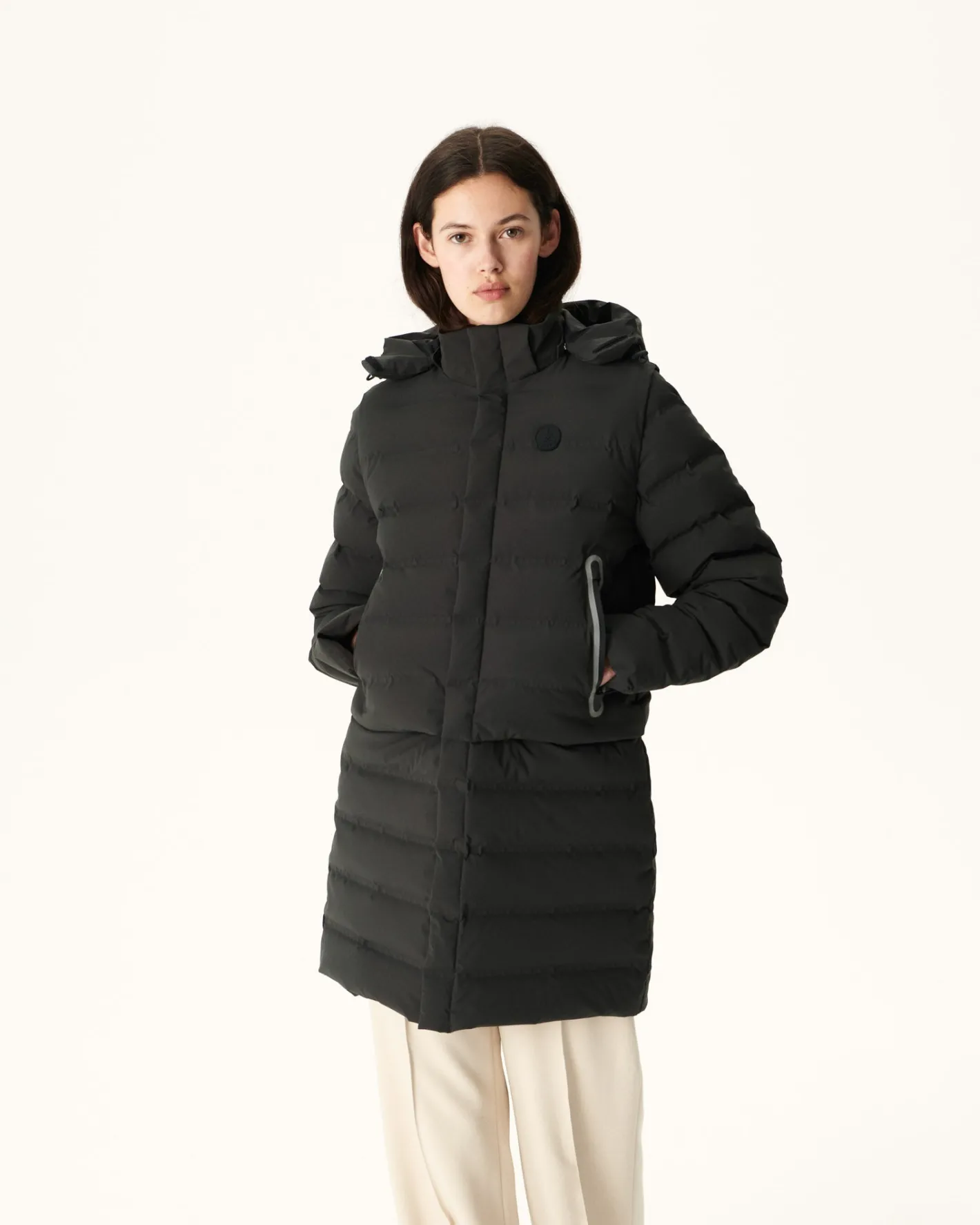 Donzen Jassen & Jacks-JOTT Doudoune Impermeable 8-En-1 Noir Lima 999 Black