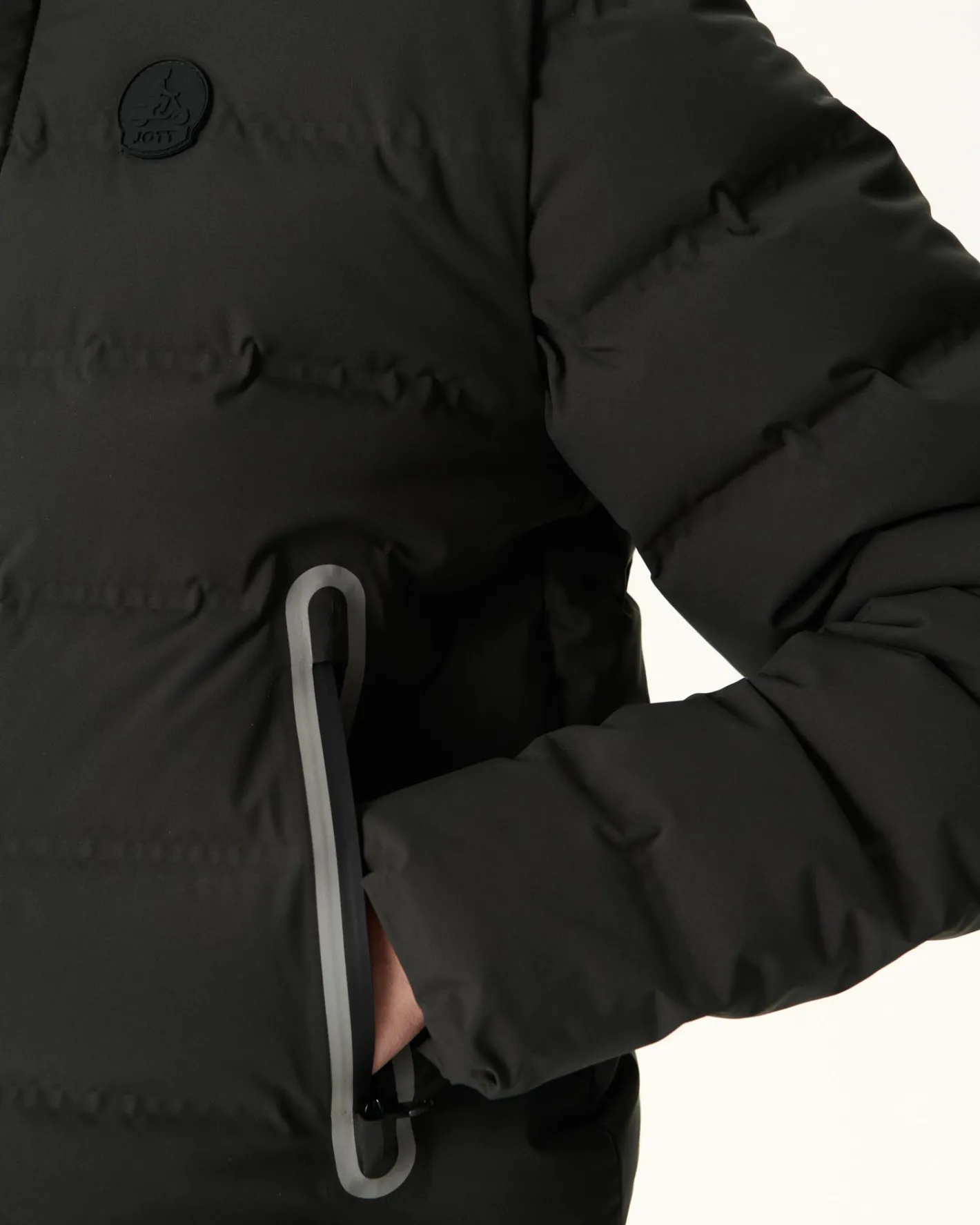 Donzen Jassen & Jacks-JOTT Doudoune Impermeable 8-En-1 Noir Lima 999 Black