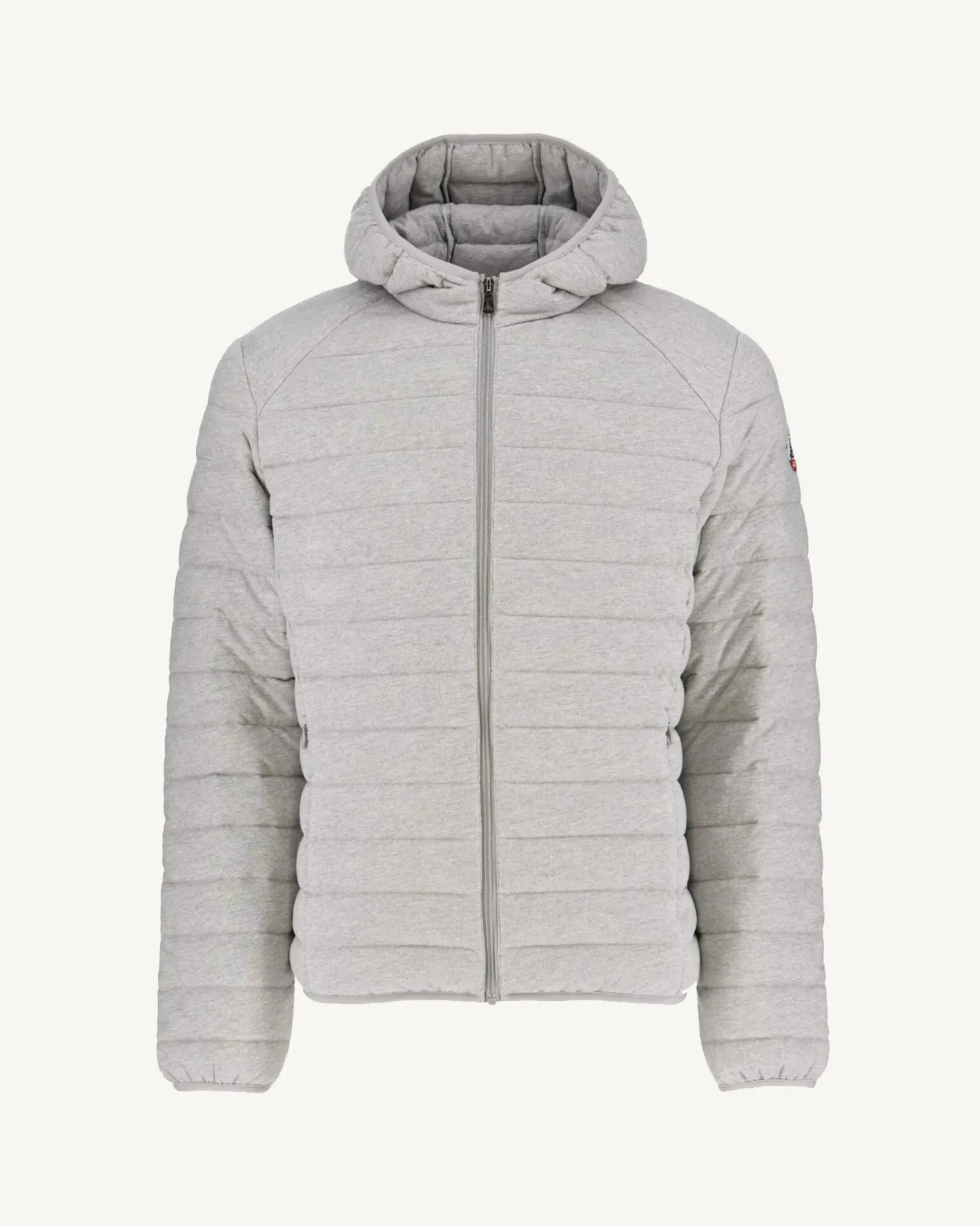 Donzen Jassen & Jacks-JOTT Doudoune Jersey A Capuche Gris Chine Nico 514 Gris Chine