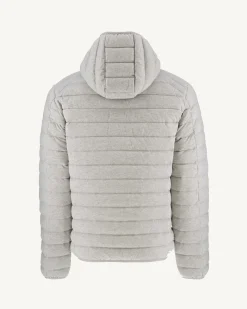 Donzen Jassen & Jacks-JOTT Doudoune Jersey A Capuche Gris Chine Nico 514 Gris Chine