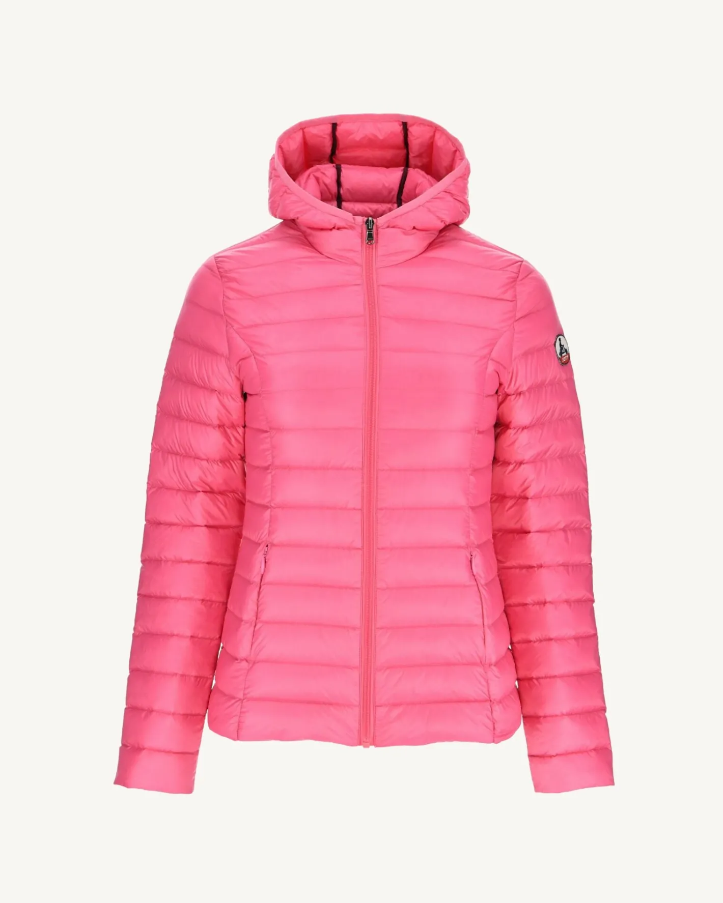 Donzen Jassen & Jacks-JOTT Doudoune Legere A Capuche Rose Cloe 453 Rose