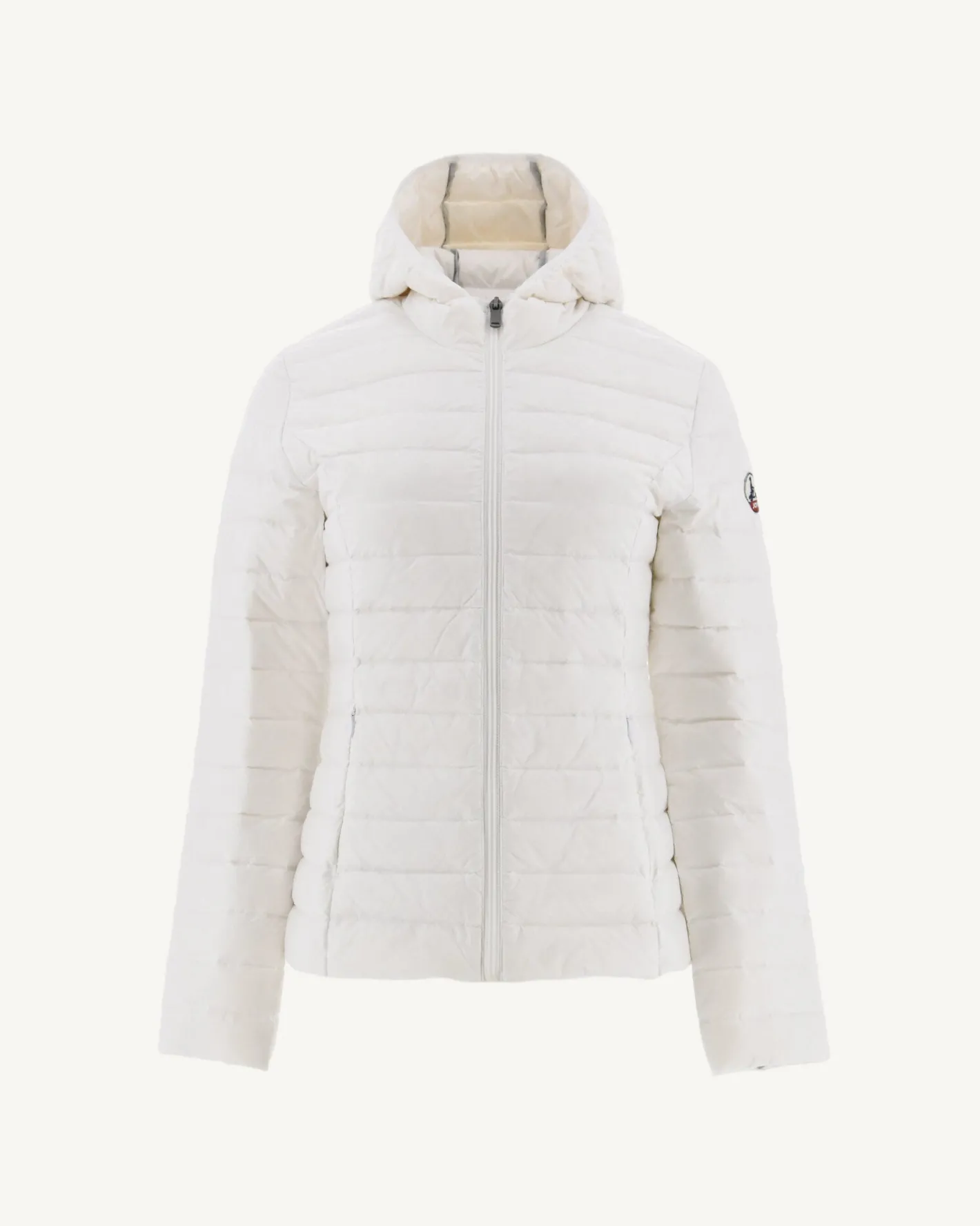 Donzen Jassen & Jacks-JOTT Doudoune Legere A Capuche Blanc Cloe 901 Blanc