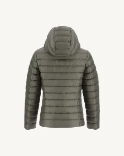 Donzen Jassen-JOTT Doudoune Legere A Capuche Enfant Army Carla 255 Army