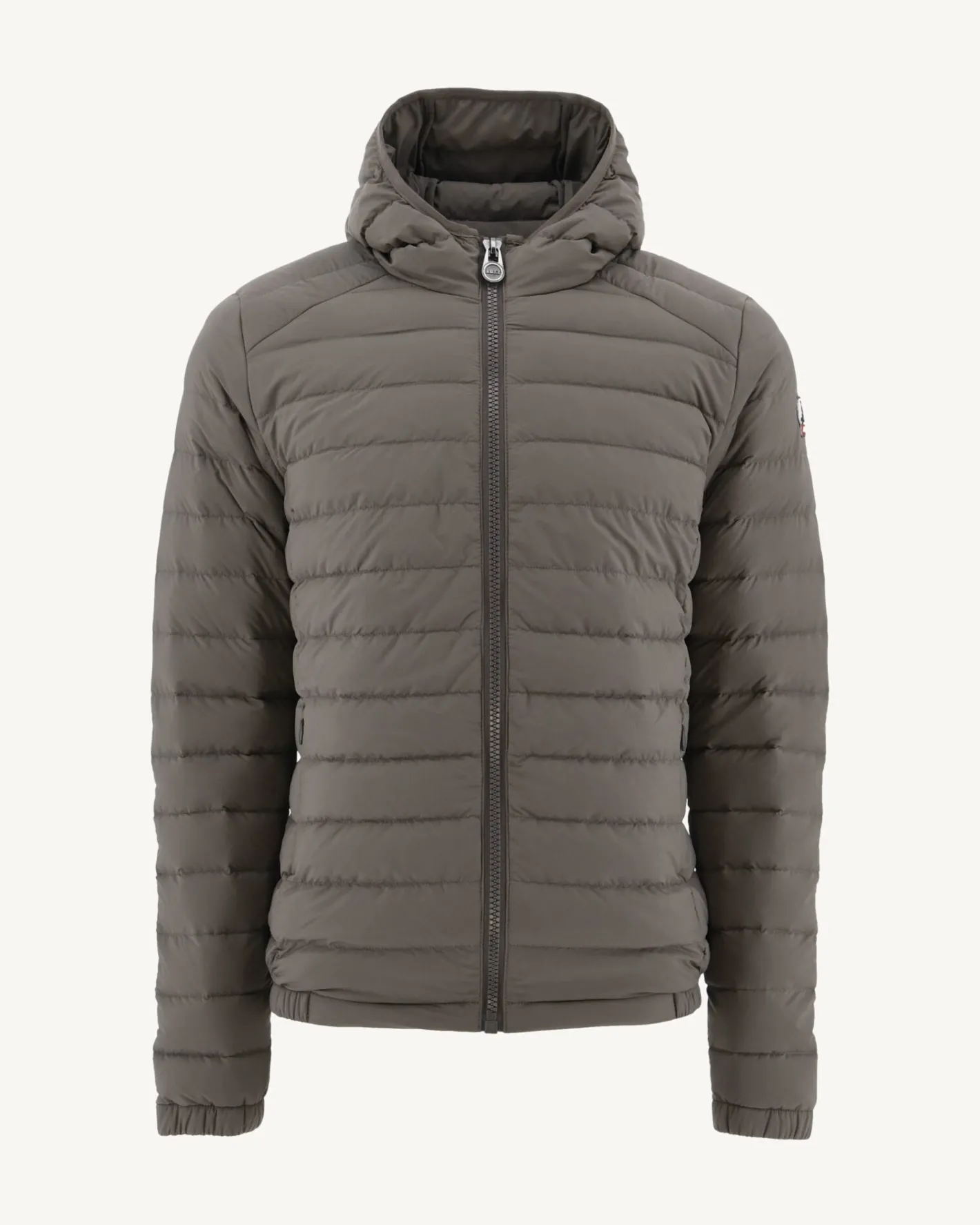 Donzen Jassen & Jacks-JOTT Doudoune Legere A Capuche Taupe Lenny 808 Taupe