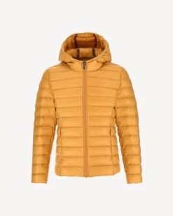 Donzen Jassen-JOTT Doudoune Legere A Capuche Enfant Moutarde Carla 621 Moutarde