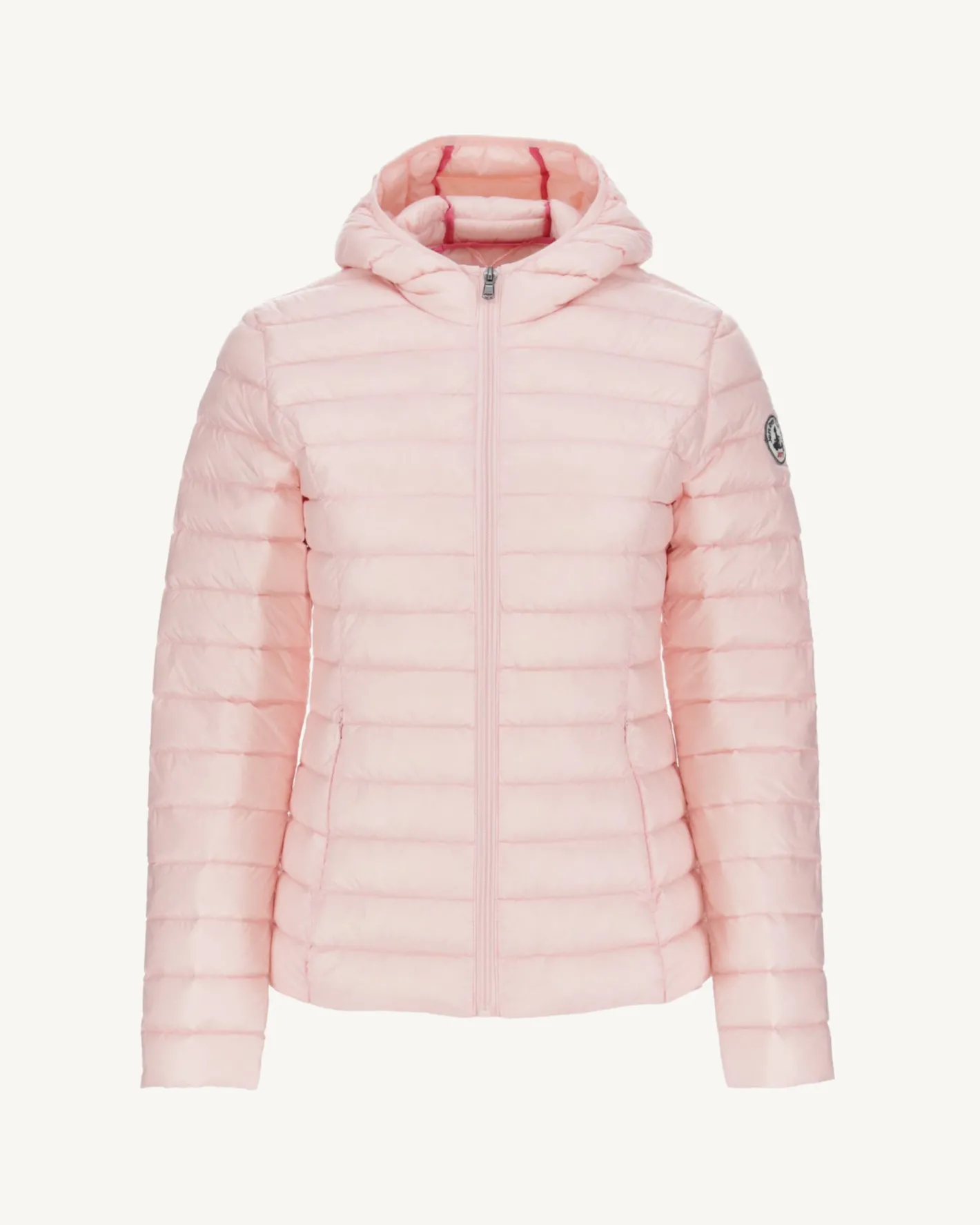 Donzen Jassen & Jacks-JOTT Doudoune Legere A Capuche Rose Clair Cloe 401 Rose Clair