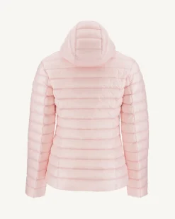 Donzen Jassen & Jacks-JOTT Doudoune Legere A Capuche Rose Clair Cloe 401 Rose Clair