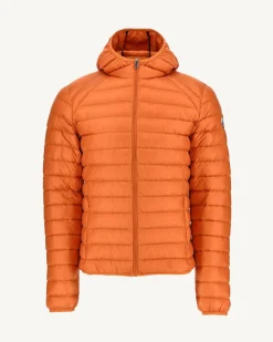 Donzen Jassen & Jacks-JOTT Doudoune Legere A Capuche Orange Nico 727 Orange