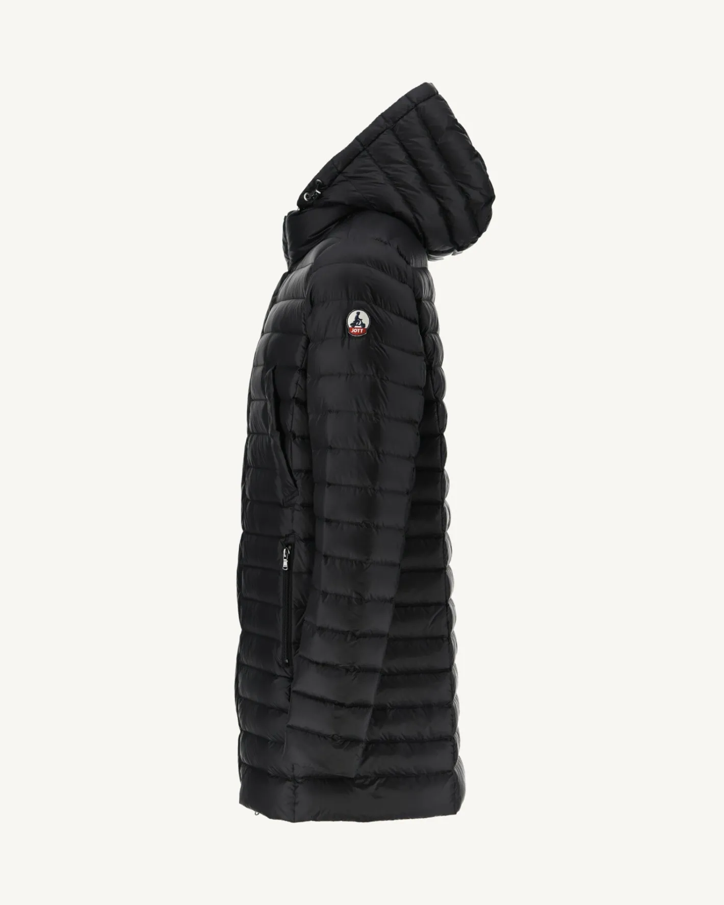 Donzen Jassen & Jacks-JOTT Doudoune Legere A Capuche Noir Florent 999 Black