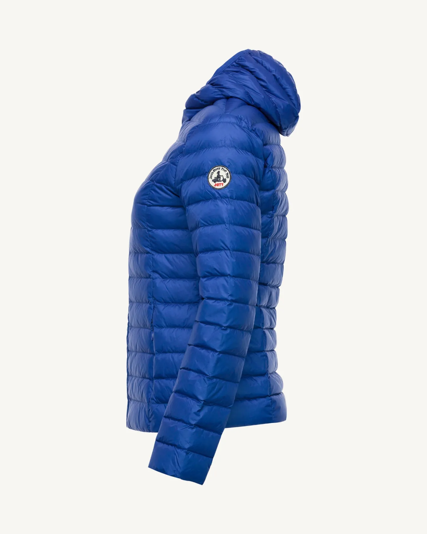Donzen Jassen & Jacks-JOTT Doudoune Legere A Capuche Bleu Roi Cloe 103 Bleu Roi