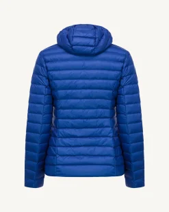 Donzen Jassen & Jacks-JOTT Doudoune Legere A Capuche Bleu Roi Cloe 103 Bleu Roi