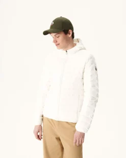 Donzen Jassen & Jacks-JOTT Doudoune Legere A Capuche Blanc Nico 901 Blanc