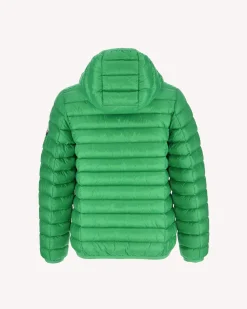 Donzen Jassen-JOTT Doudoune Legere A Capuche Enfant Vert Hugo 241 Vert
