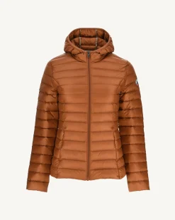 Donzen Jassen & Jacks-JOTT Doudoune Legere A Capuche Caramel Cloe 811 Caramel
