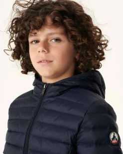 Donzen Jassen-JOTT Doudoune Legere A Capuche Enfant Marine Hugo 104 Marine