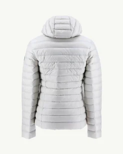 Donzen Jassen & Jacks-JOTT Doudoune Legere A Capuche Gris Mastic Cloe 558 Gris Mastic