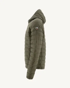 Donzen Jassen & Jacks-JOTT Doudoune Legere A Capuche Army Lenny 255 Army