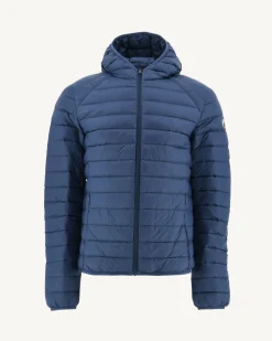 Donzen Jassen & Jacks-JOTT Doudoune Legere A Capuche Bleu Jeans Nico 140 Blue Jeans