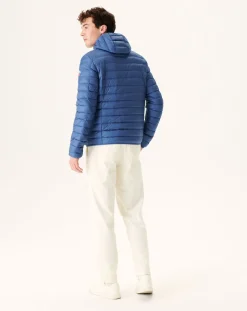 Donzen Jassen & Jacks-JOTT Doudoune Legere A Capuche Bleu Jeans Nico 140 Blue Jeans