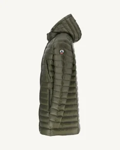 Donzen Jassen & Jacks-JOTT Doudoune Legere A Capuche Army Florent 255 Army