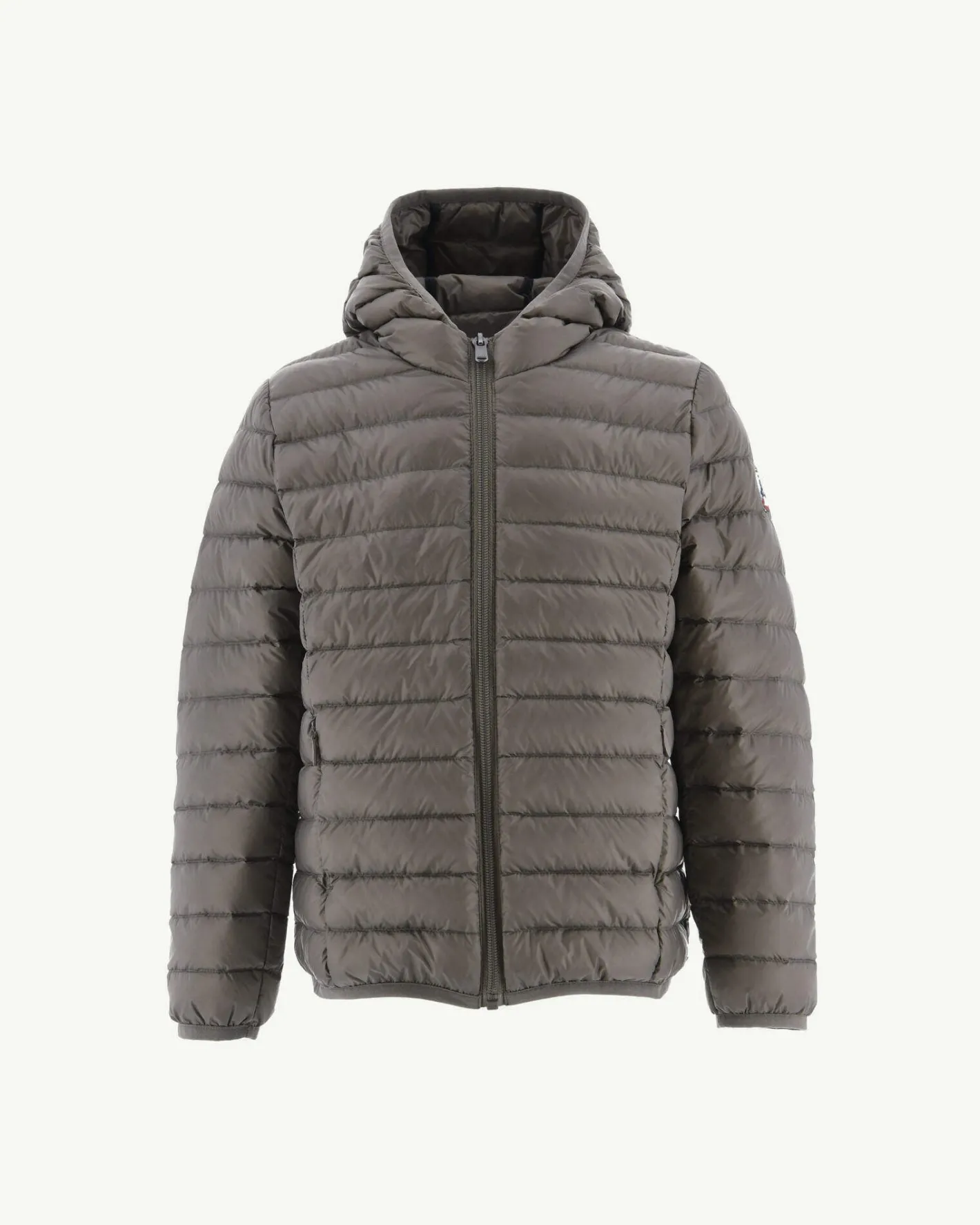 Donzen Jassen-JOTT Doudoune Legere A Capuche Enfant Taupe Hugo 808 Taupe