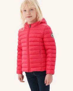 Donzen Jassen-JOTT Doudoune Legere A Capuche Enfant Fushia Carla 408 Fushia
