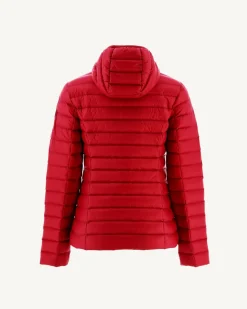 Donzen Jassen & Jacks-JOTT Doudoune Legere A Capuche Rouge Cloe 300 Red