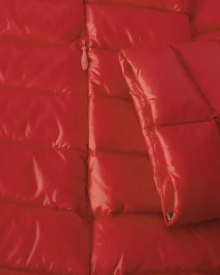 Donzen Jassen & Jacks-JOTT Doudoune Legere A Capuche Rouge Vif Cloe 318 Fire Red